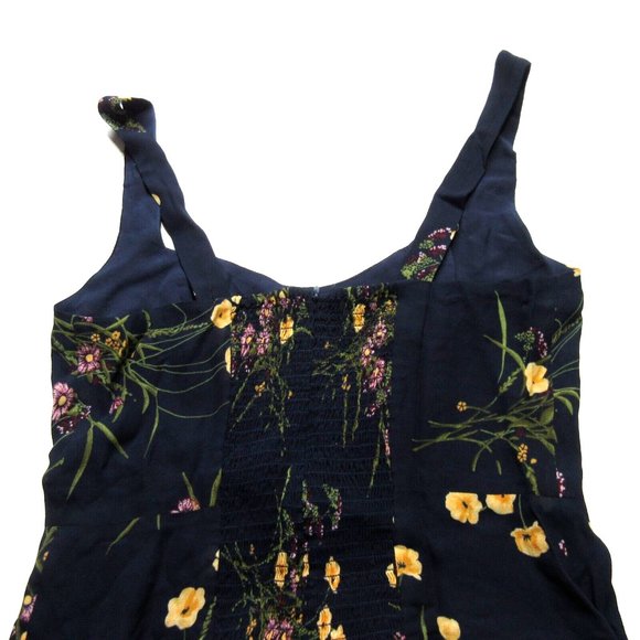 Reformation Kallie in Mademoiselle Floral High Low Tank Dress 6 $298 - Picture 7 of 7